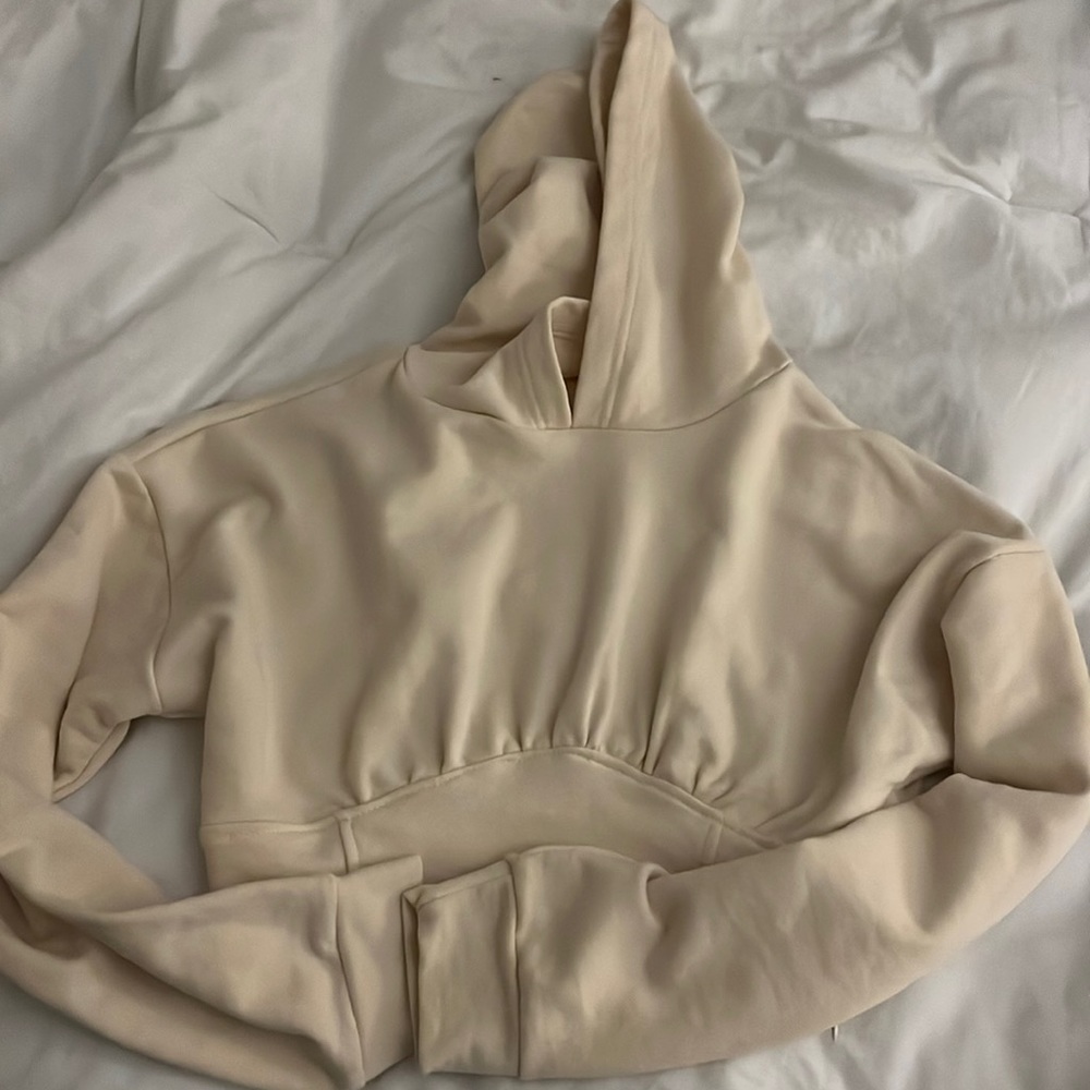 Cropped forever 21 hoodie